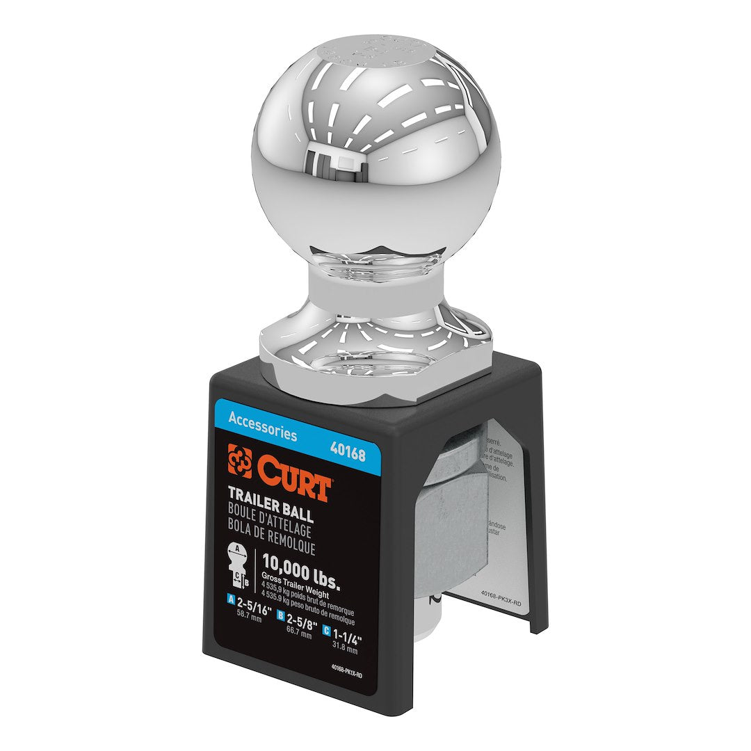 Curt 40168 Trailer Hitch Ball - image 2