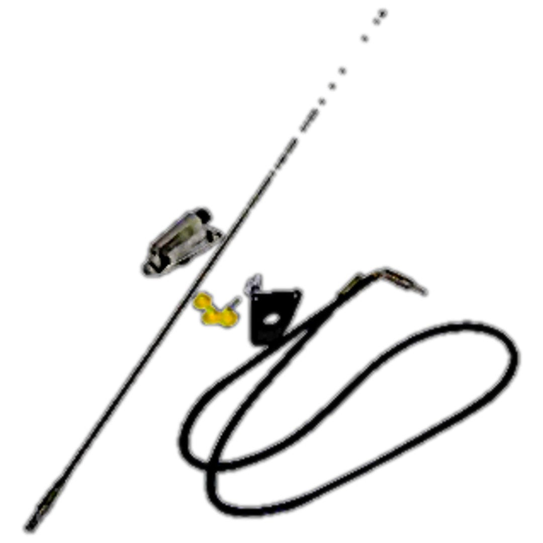 Crown Automotive 8127842K Chrome Power Antenna Kit - image 2