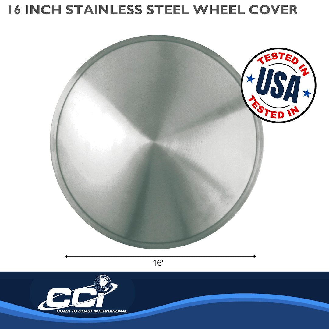 Coast To Coast RD16 16-Inch Stainless Racing Disc Set - image 2