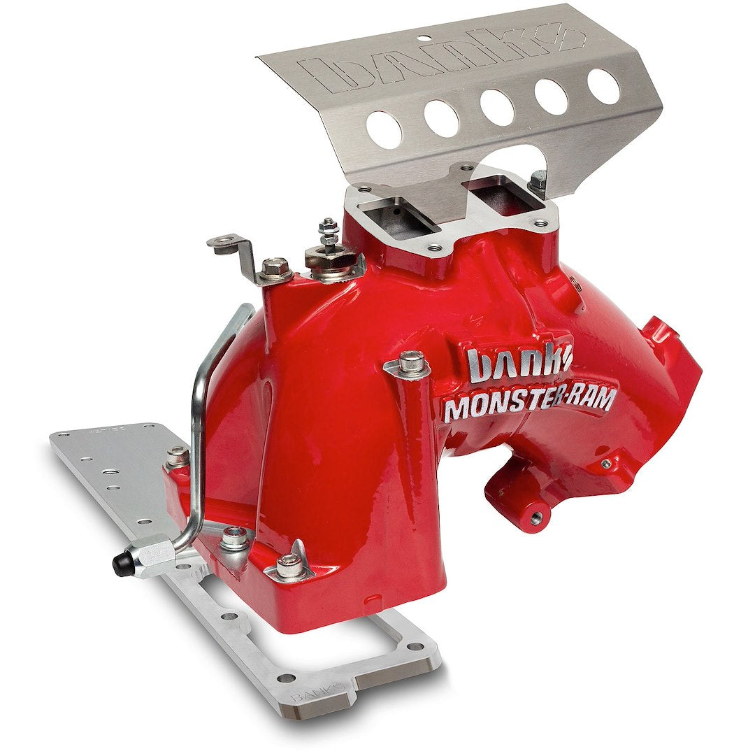 Banks Power 42799PC Red Powder-Coated Hi-Ram Intake Elbow - image 1