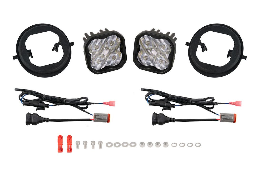 Diode Dynamics DD8463 SS3 Type OB White Fog Pod Kit