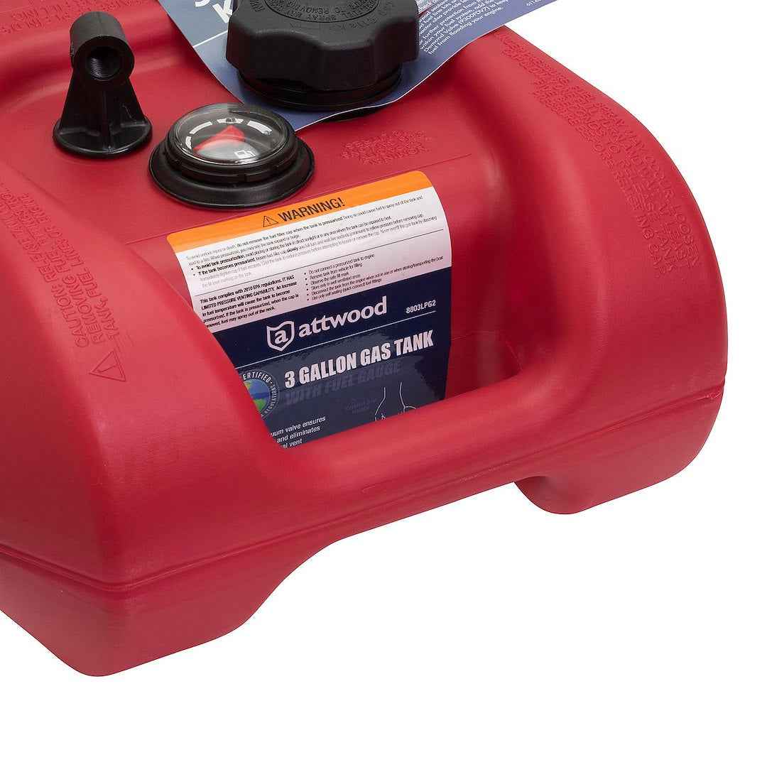 Attwood Marine 8803LPG2 Fuel Tank - 3 Gallon