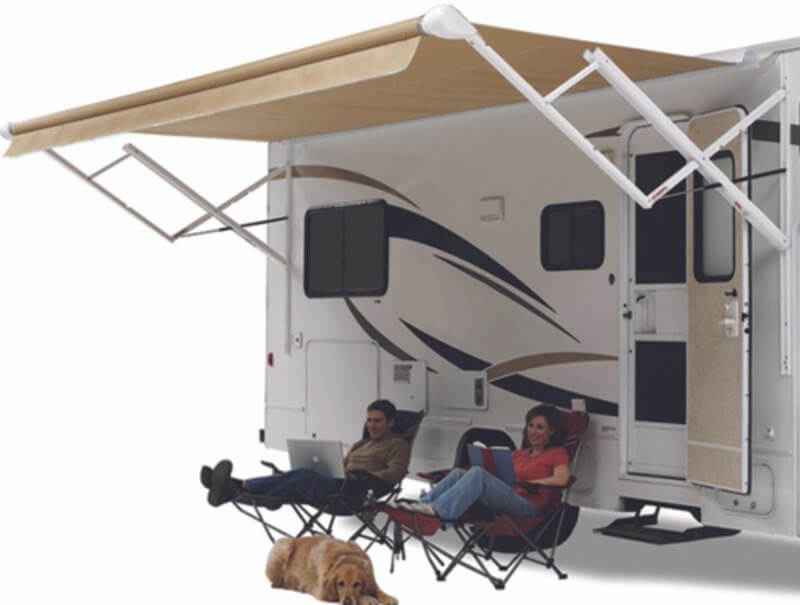 Carefree RV OV25APHW Carefree Travel'R Electric Awning Arm Set Electric – image 2
