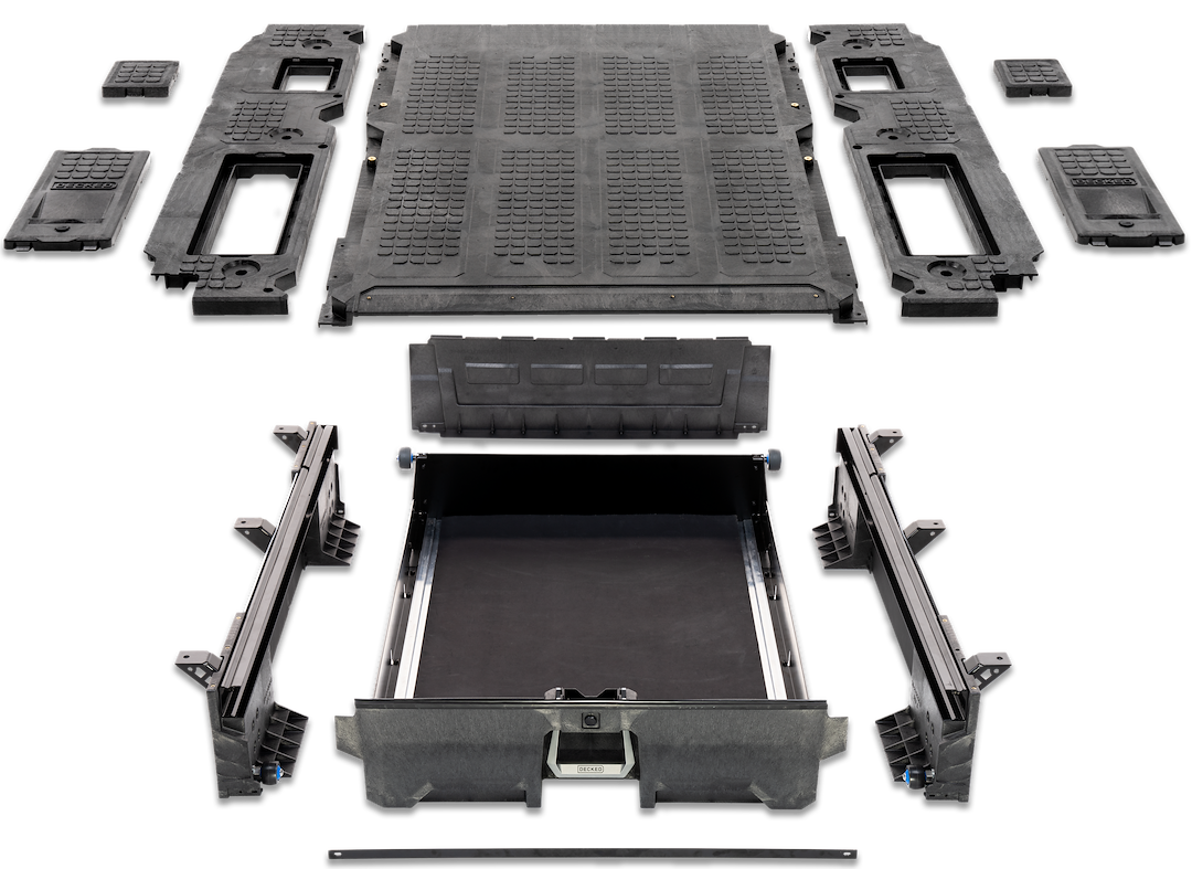 Decked YJ1 Vehicle-Specific Lateral Cargo Drawer