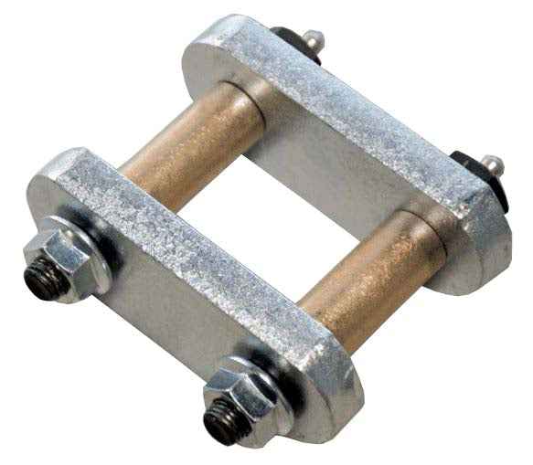 MORryde LRE12-001 Greasable Leaf-Spring Shackle Kit with Bushings