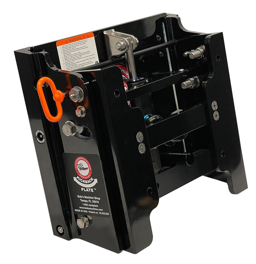 Bob's Machine 100-105100P-PCGBLK Black KickBack Hydraulic Jac, 6-Inch - image 1
