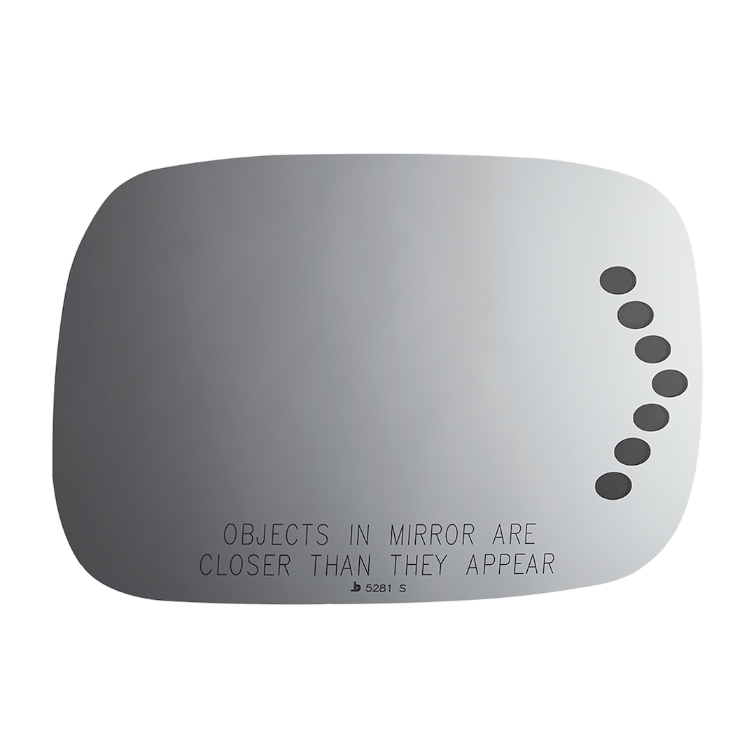 Burco Mirrors 5281S Avalon Signal Glass for Electric Mirror - image 1
