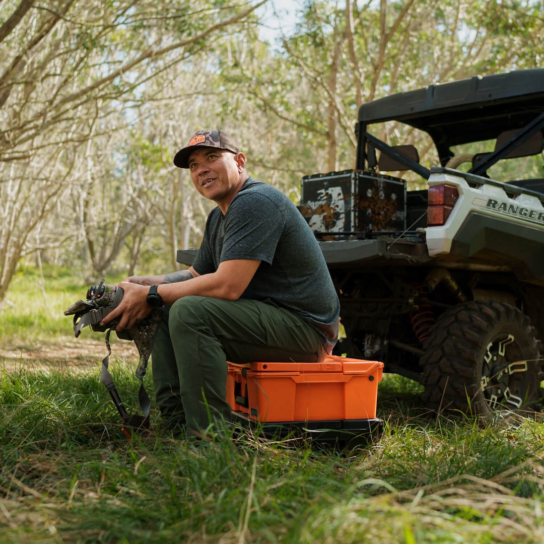 Decked A0020-HRAK-ORG Halfrack 32 Portable Storage Box