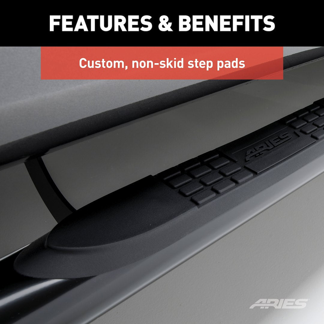 Aries 209018 Frontier/Equator Crew Cab Black Side Steps - image 7
