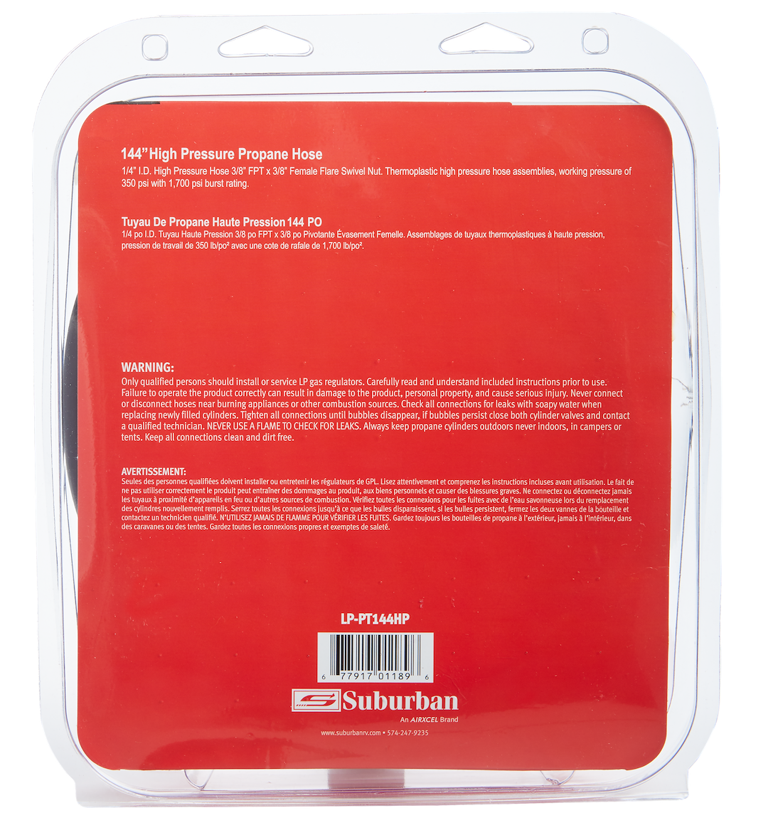 Suburban Mfg 523012 Propane Hose - image 3