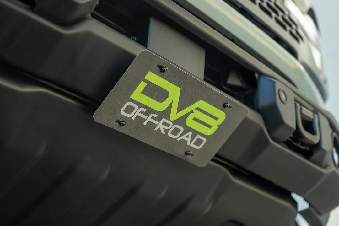 DV8 Offroad LPBR-05 Bronco Capable-Bumper Plate Mount