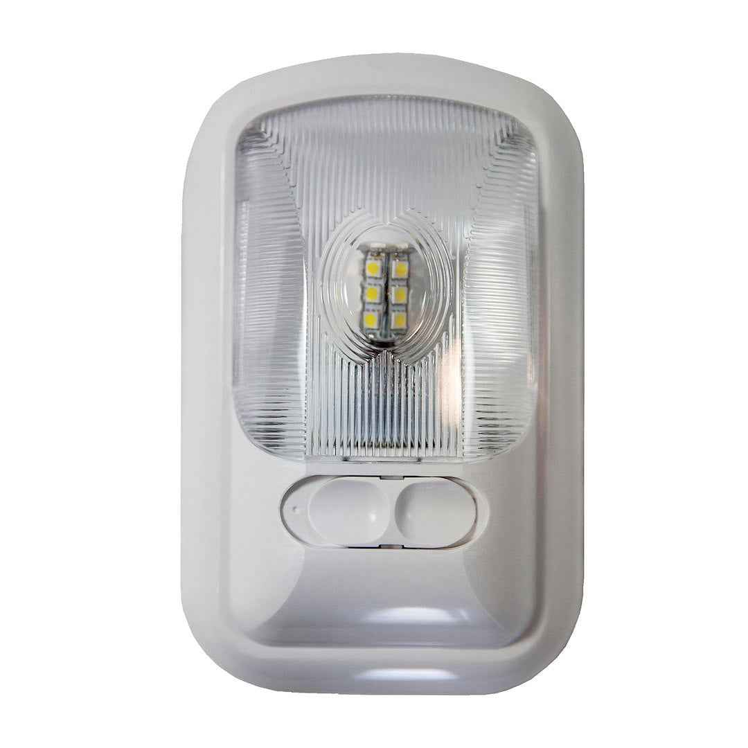 Arcon 20711 White Euro-Style 12V LED Dome Light