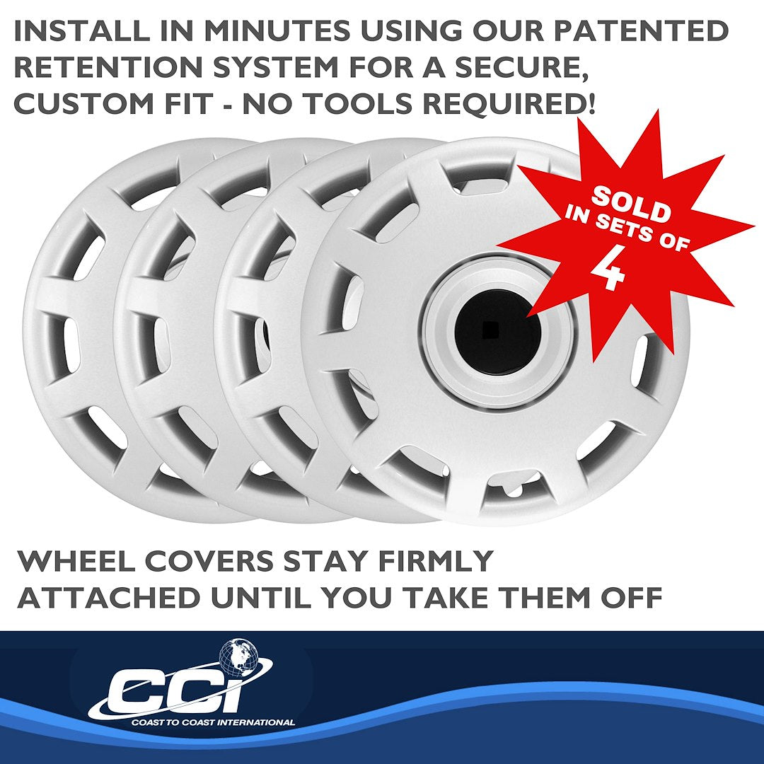 Coast To Coast 41315S Ten-Hole Wheel-Cover Set for Passat - image 4