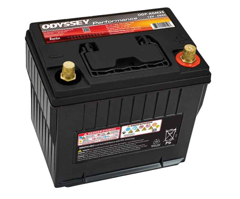 Odyssey Battery ODP-AGM35 Marine Deep Cycle Battery Odyssey Group 35 59Ah 765CCA – image 7