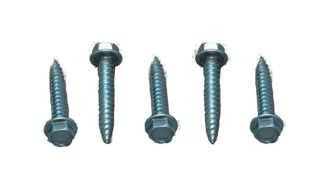 AP Products TR5081 Zinc #8 x 1-Inch Hex-Washer Screws, 50