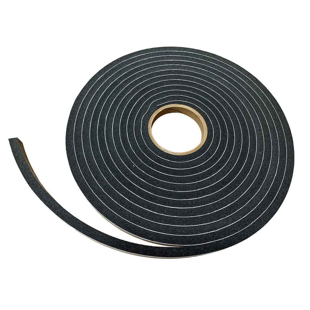AP Products 018385825 Black Frameless Window Channel Seal, 25 ft