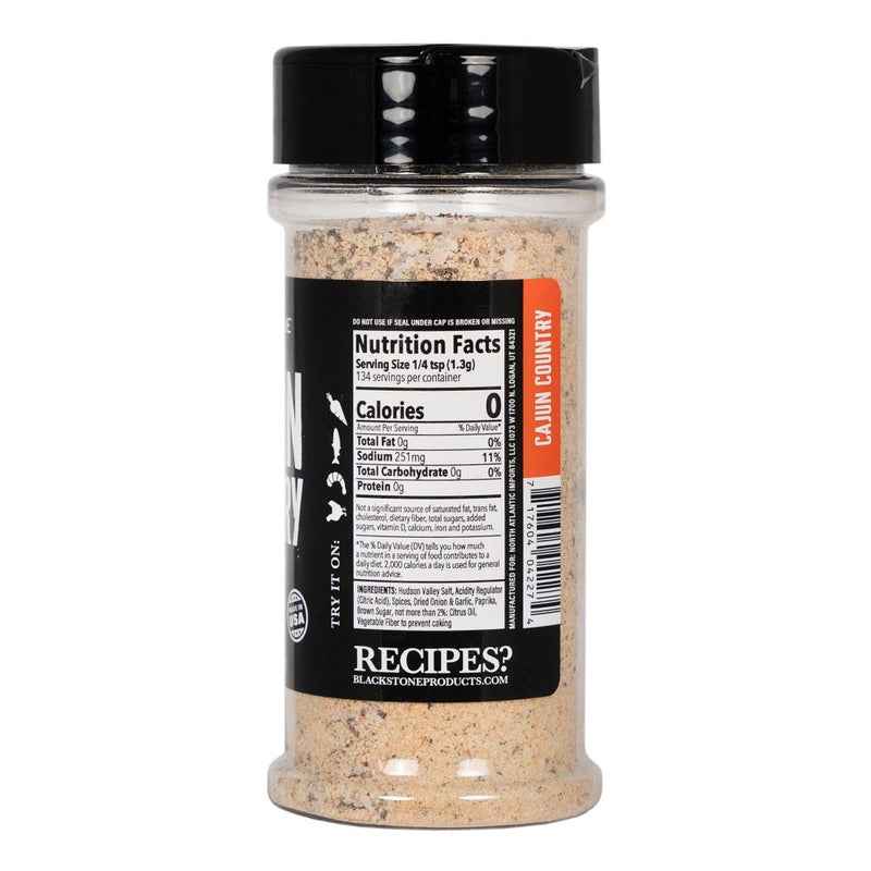Blackstone 4227 Cajun Country Seasoning, 5.8-Ounce