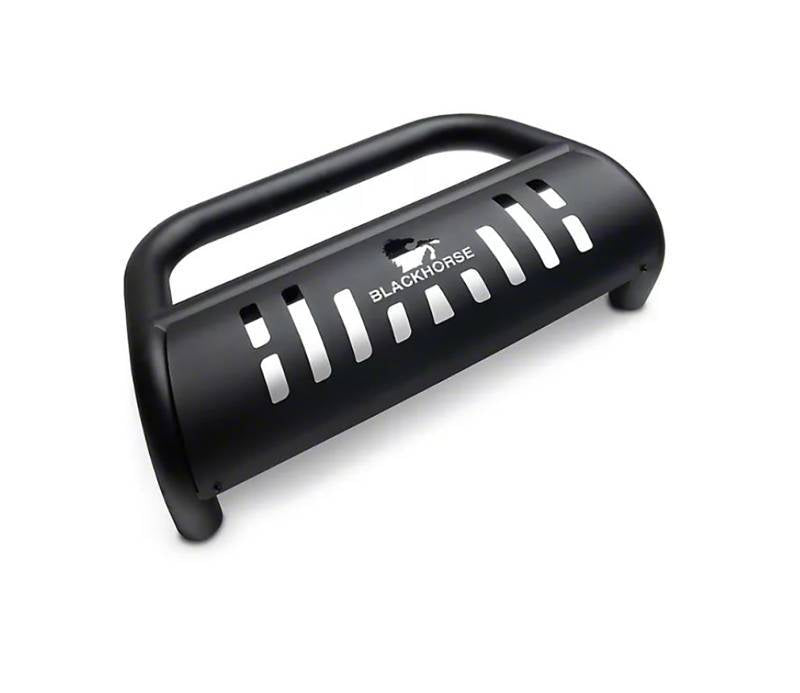 Black Horse Offroad CBB-C6502SP Frontier Matte-Black Bull Bar and Skid Plate - image 3