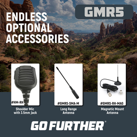 Rugged Radios Gmr5 Portable GMRS Radio