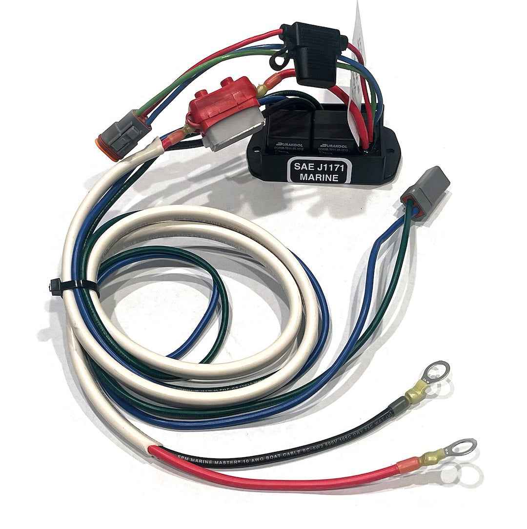 Bob's Machine 100-108001P-PCGBLK-NOSPN-NG Black Action Hydraulic Jack Plate, 8-Inch