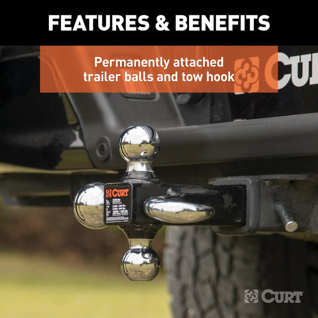 Curt 45675 Trailer Hitch Ball Mount - image 4