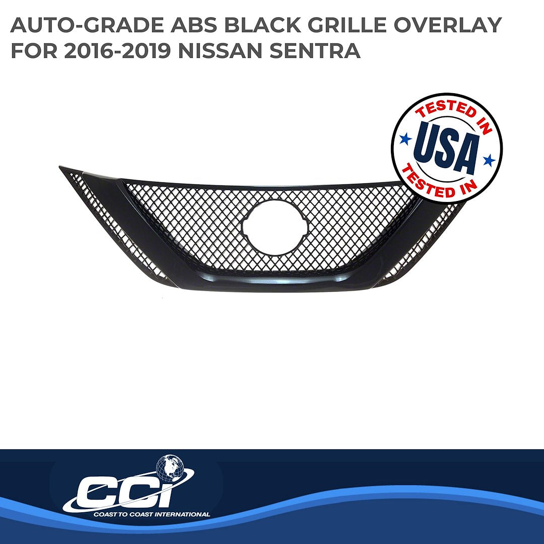 Coast To Coast GI466BLK Sentra Trapezoidal Gloss Mesh Trim - image 2