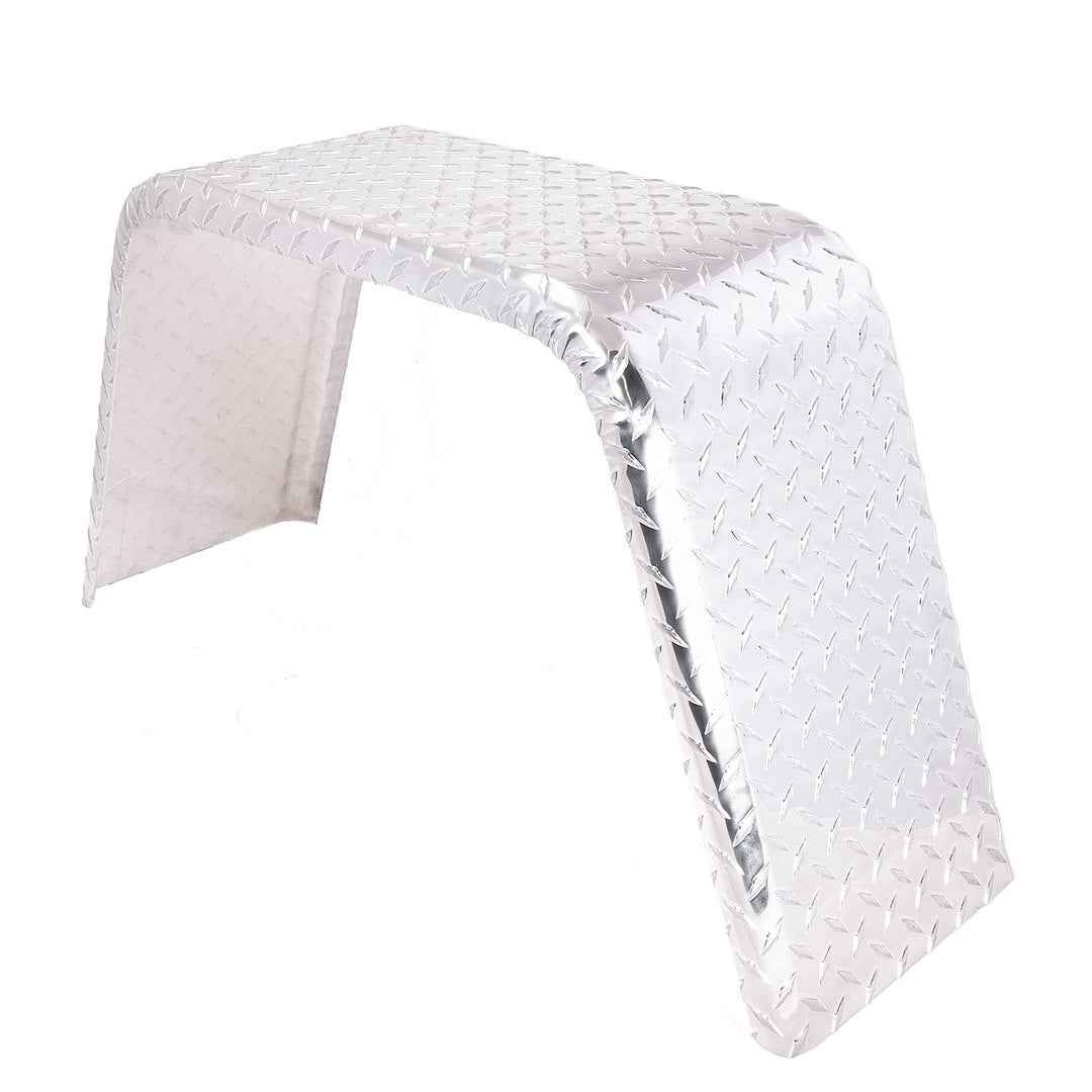 Husky Towing Trailer Fender - 33 in, Aluminum – F0013
