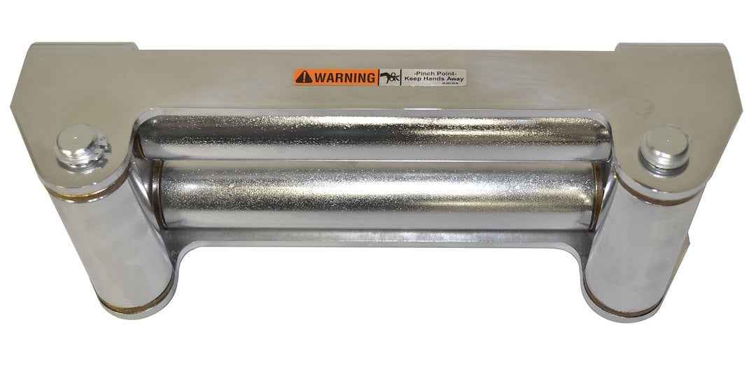 Warn Steel Roller Winch Fairlead - Silver – 30859