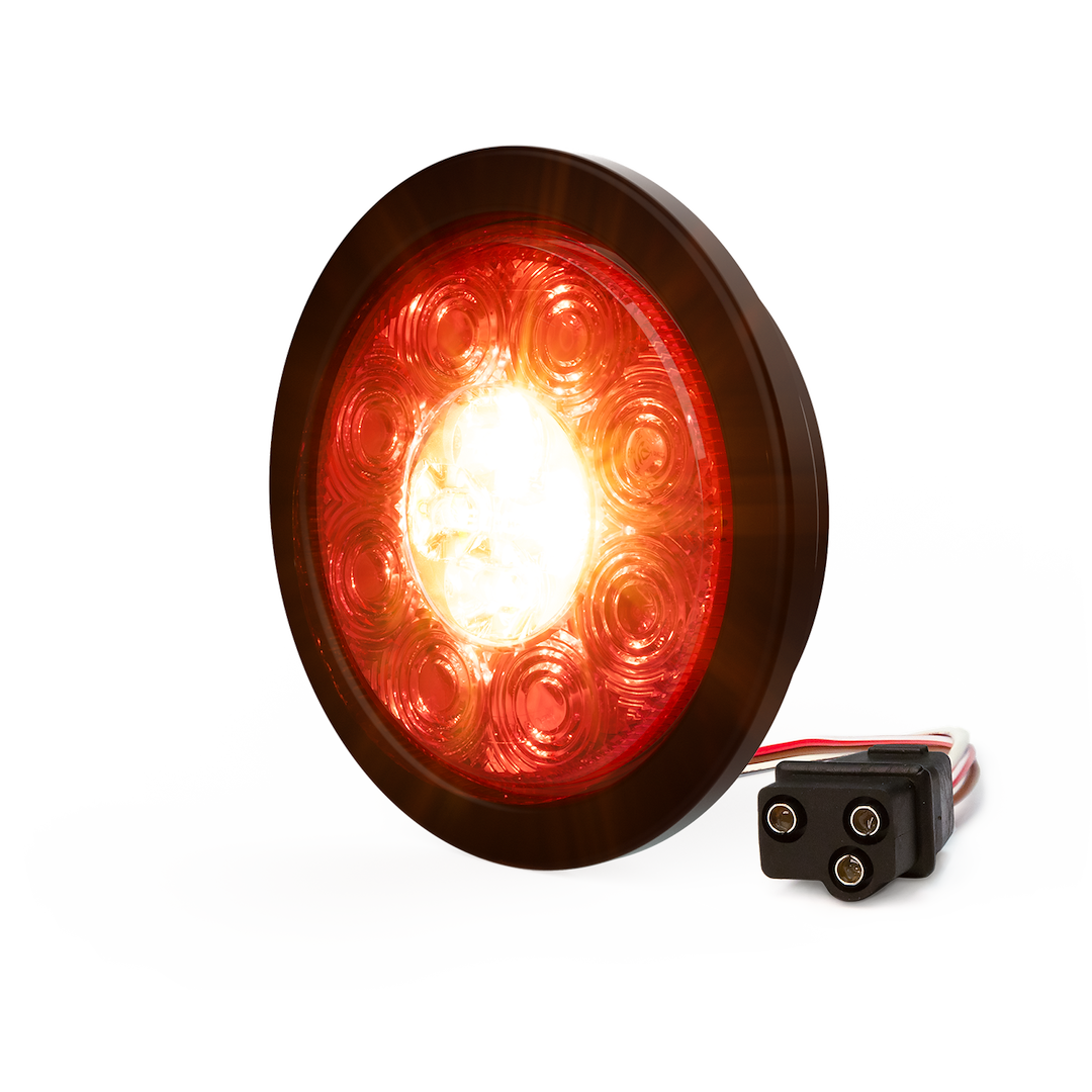 Ecco Elect ED3040AW ED Series Round Directional Warning Unit