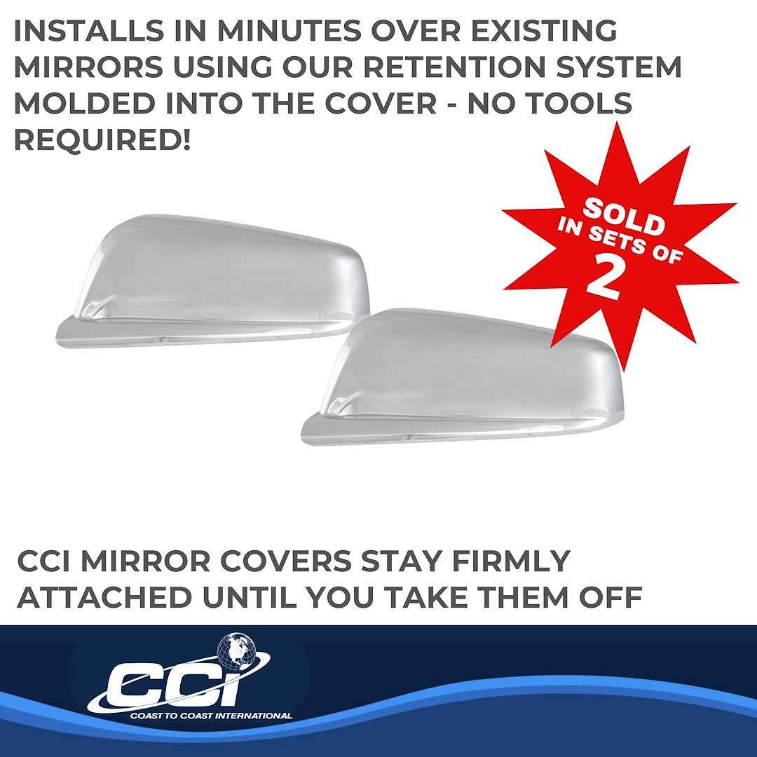 Coast To Coast MC67505 Malibu Full-Cover Mirror Trim Set