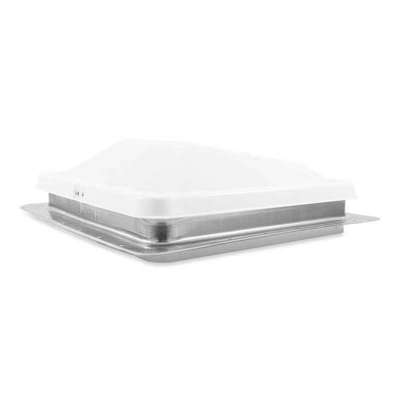 Camco 40480 Manual Roof Vent, 14" x 14", White Lid, Aluminum Base, No Fan – image 4