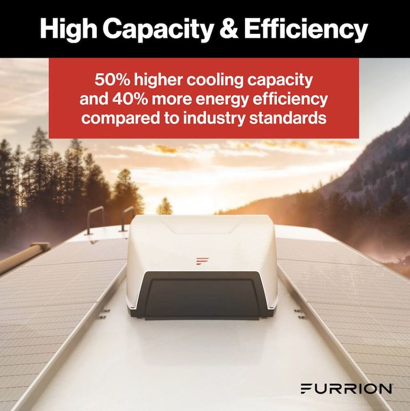 Furrion FACR13HESA2-PS-AM Chill HE Rooftop RV A/C 13500 BTU White – image 6