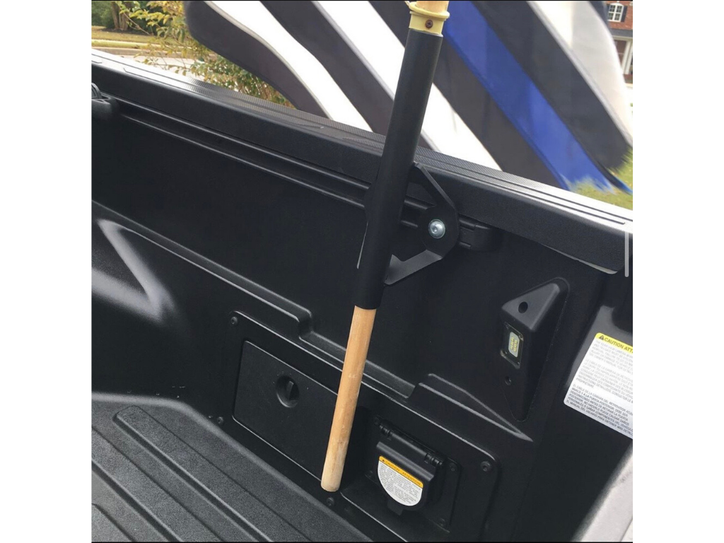 Cali Raised LED CR2417 Bed-Rail Flagpole Mount