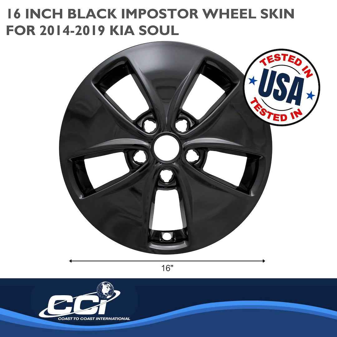 Coast To Coast IMP400BLK Kia Soul 16-Inch Impostor Skins