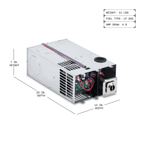 Dometic DFSDH20111 DFS Series 18,000 BTU LP Gas RV Furnace – image 5
