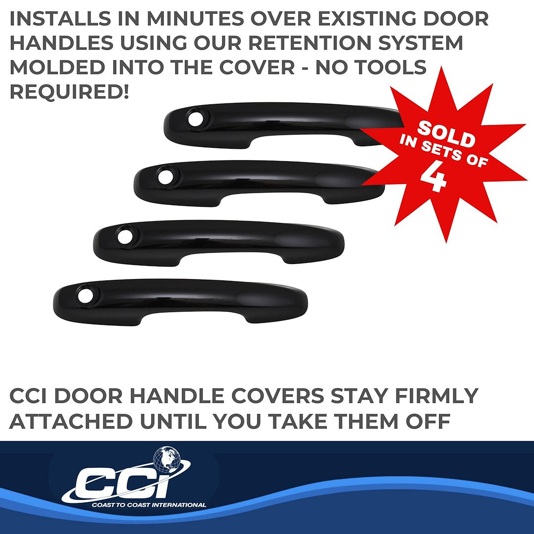 Coast To Coast DH68590BBK Escape Complete Gloss Handle Overlay Kit - image 3