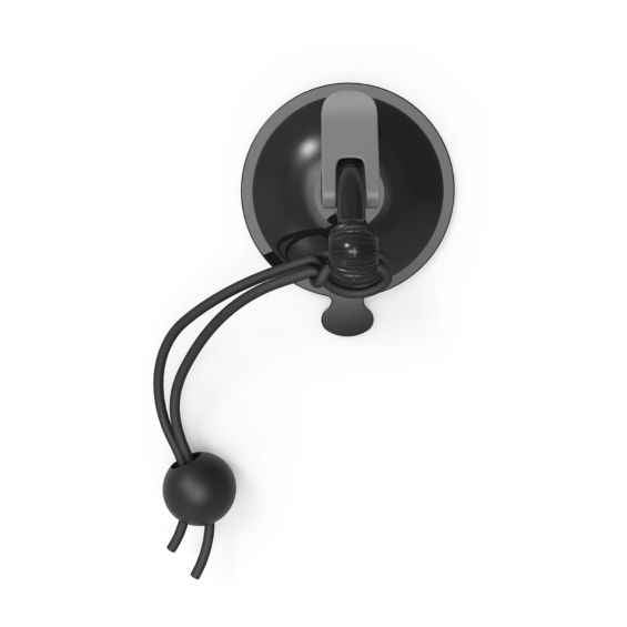 Bracketron XV1-967-2 Black Suction-Mount Gear Tethers