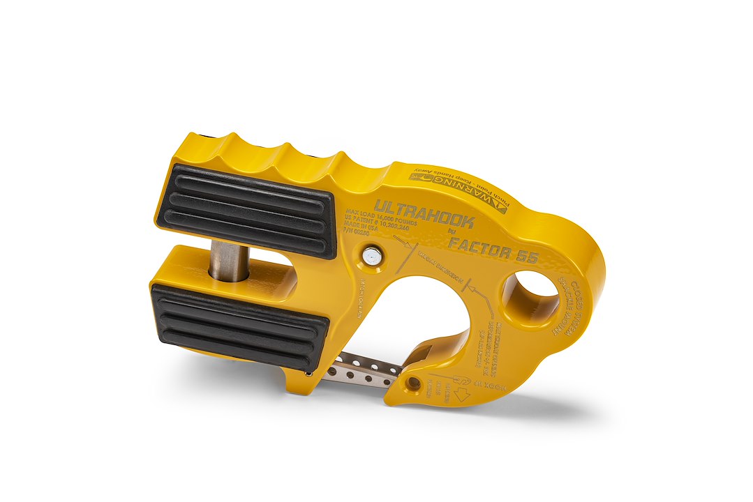 Factor 55 00250-03 Ultrahook Clevis Hook in Yellow