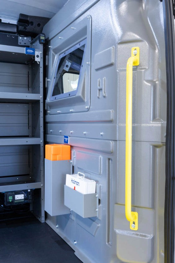 Holman 40691P Gray ABS Two-Piece Bulkhead Partition