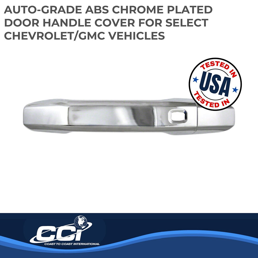 Coast To Coast DH68565S Tahoe/Yukon Chrome Smart-Key Overlay Kit - image 2