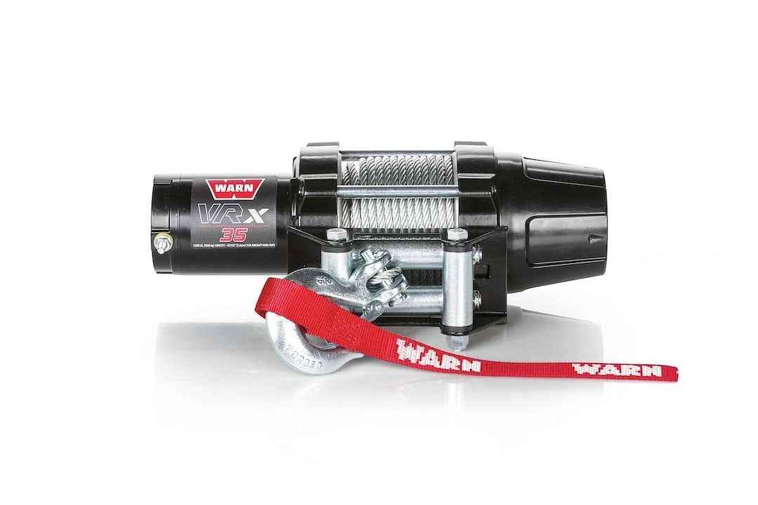 Warn 12V Winch - 3500 lb, Steel Line – 101035