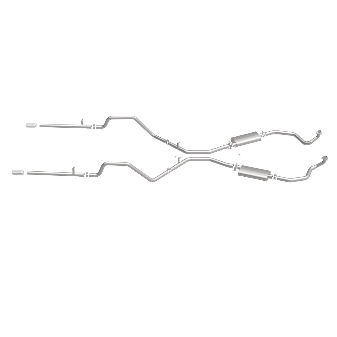 MagnaFlow 16724 Dual Crossmember-Back Exhaust System