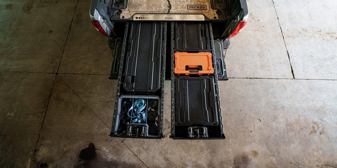 Decked A0010-SIXR-ORG Sixer 16 Portable Storage Box