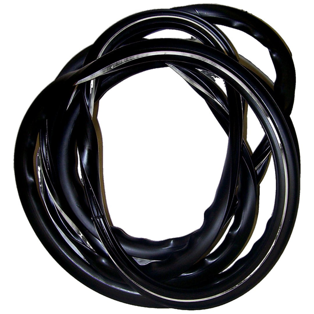 Crown Automotive 55176567AC Single Black Windshield Reveal Molding - image 2