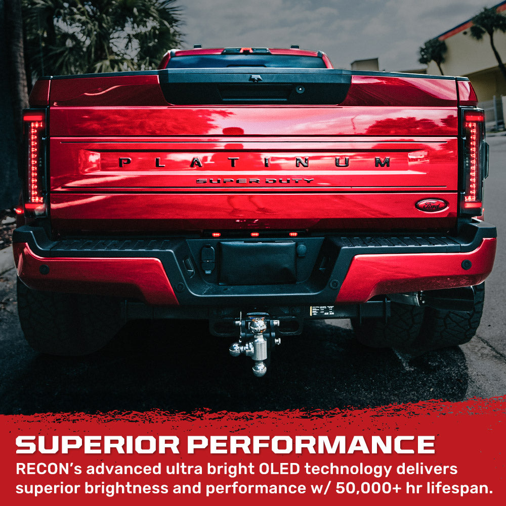 Recon 264399BK Super Duty LED Rear Lamp