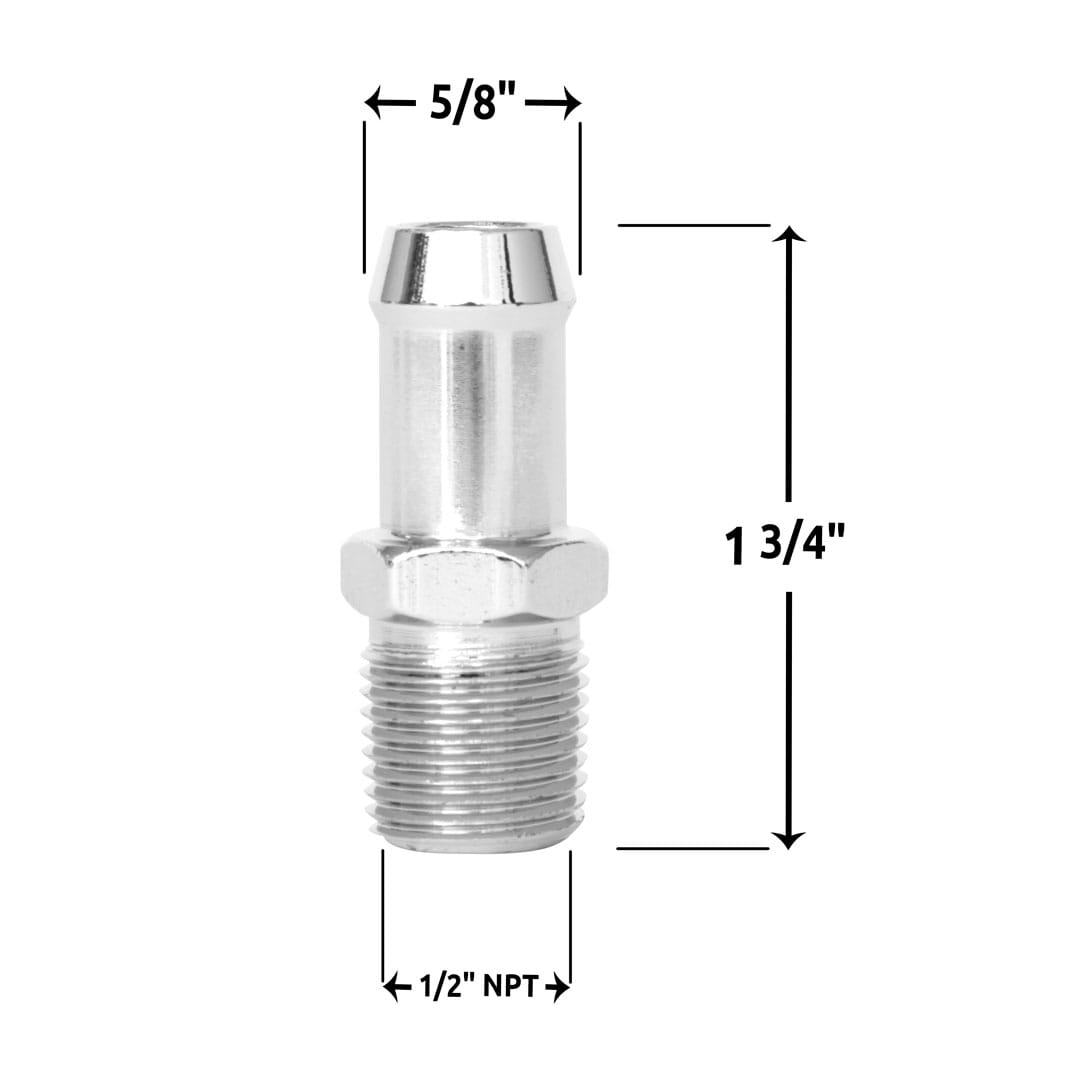 Spectre Industries 5953 Short Heater-Line Barb Fitting