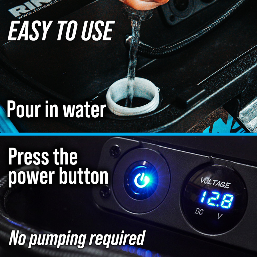 RinseKit 857007006258 PRO Portable Shower