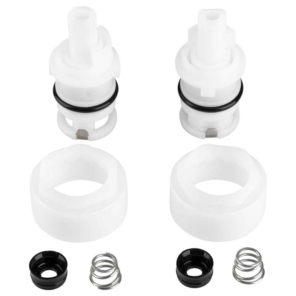 Dura Faucet DFRK400 Hot/Cold Cartridge Kit for Acrylic Knobs