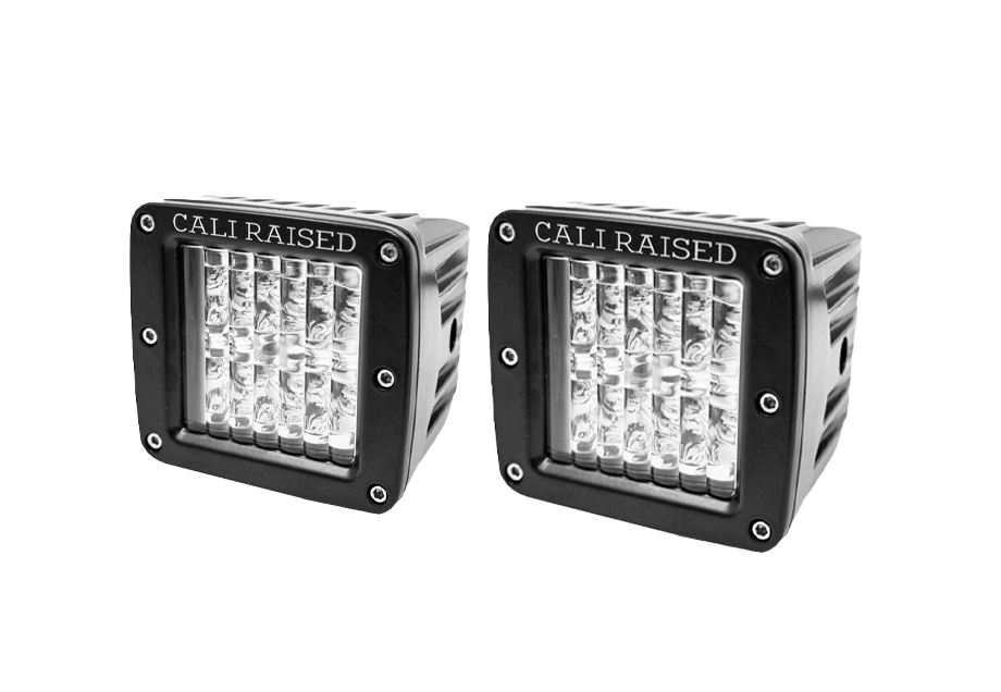 Cali Raised LED CR2918 Ranger Amber Ditch Spot Kit - image 1