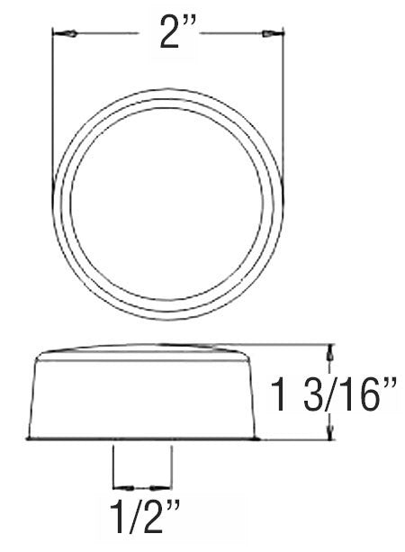 Optronics MCL50RB Side-Marker Lamp